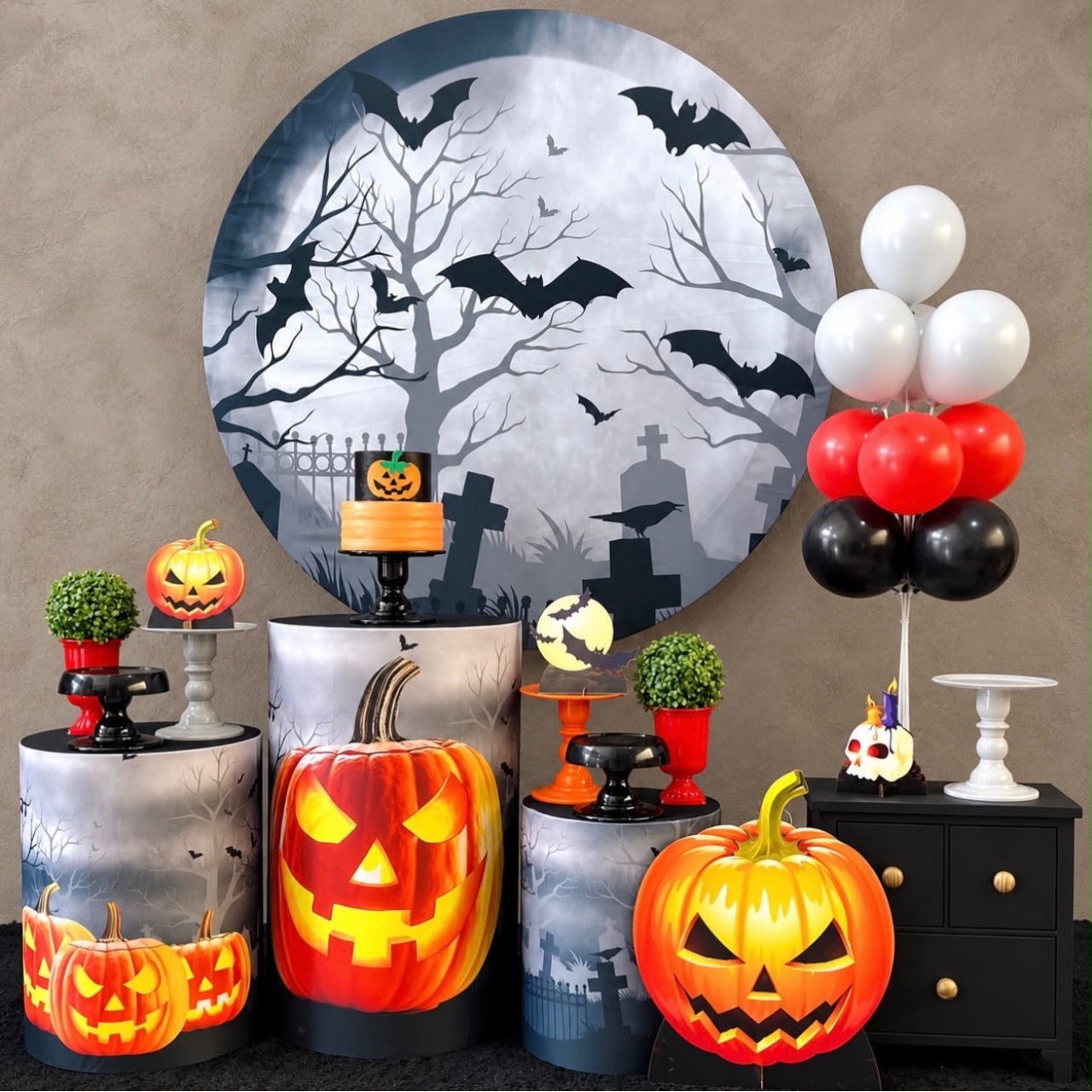 Halloween - Cemiterio - Léo Borges 