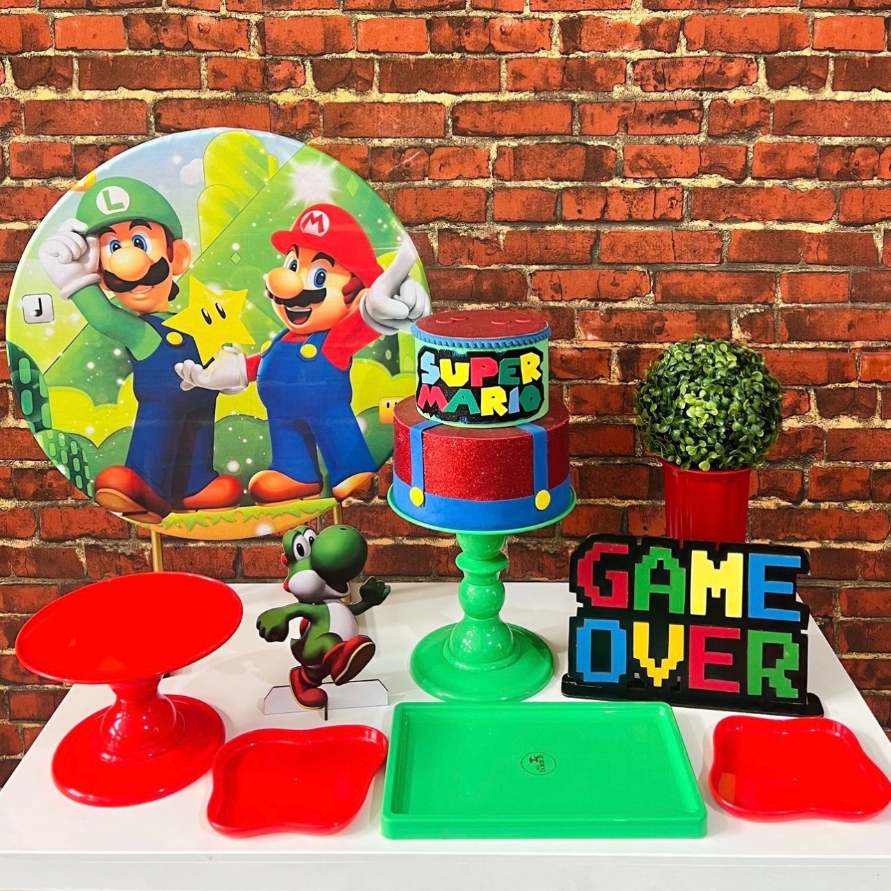 Kit de Mesa - Super Mario  - Léo Borges 