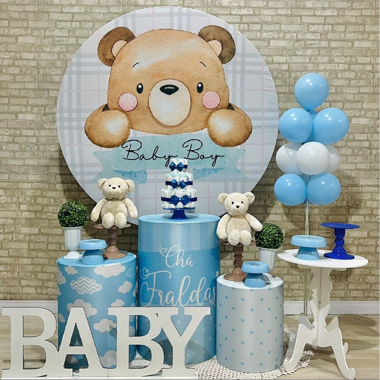 Chá De Fraldas Baby Boy - Léo Borges 
