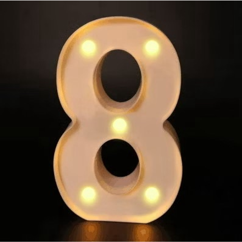 Número de Led 8- 21Cm - Léo Borges 