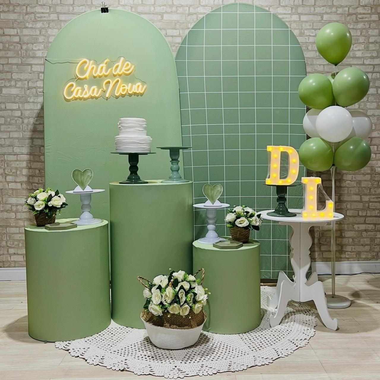 Chá de Casa Nova Verde Oliva   - Léo Borges 