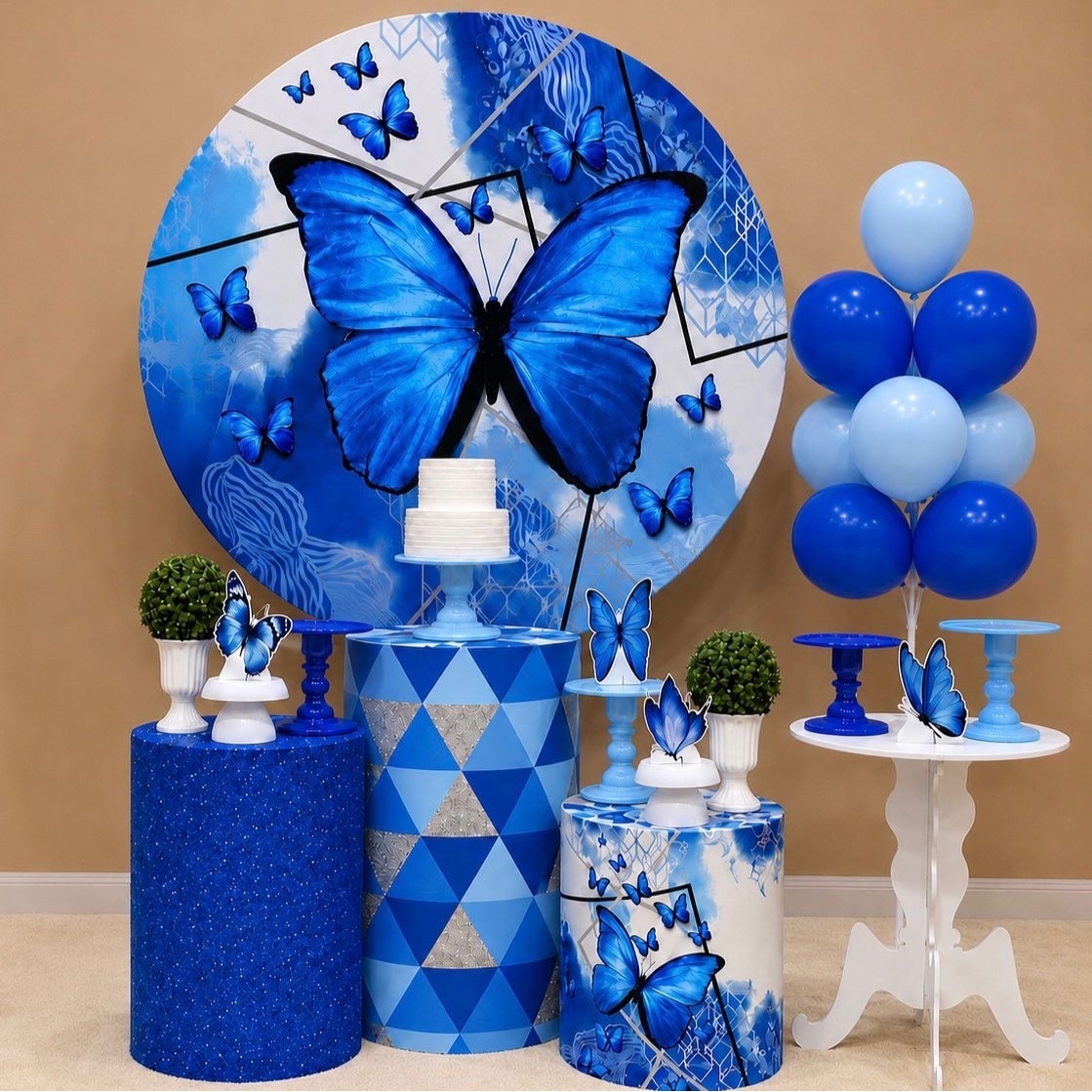 Borboleta Blue - Léo Borges 