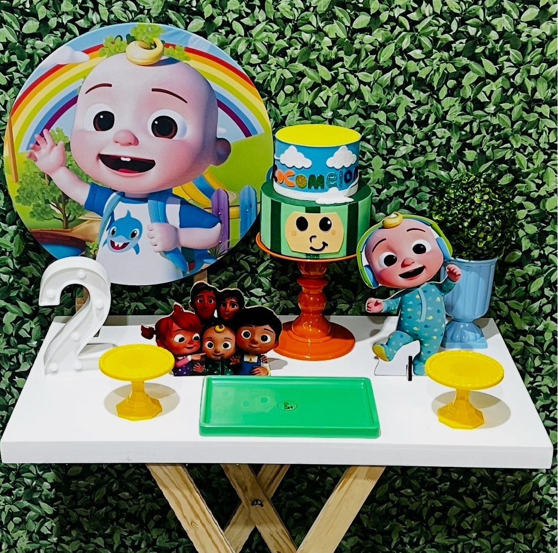 Kit de Mesa - Cocomelon - Léo Borges 