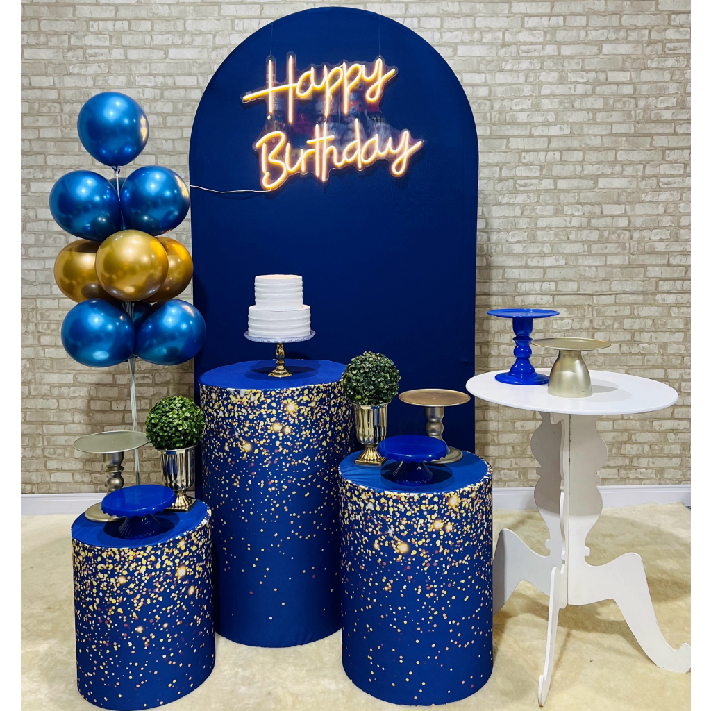 Blue Gold Gliter - Romano - Léo Borges 