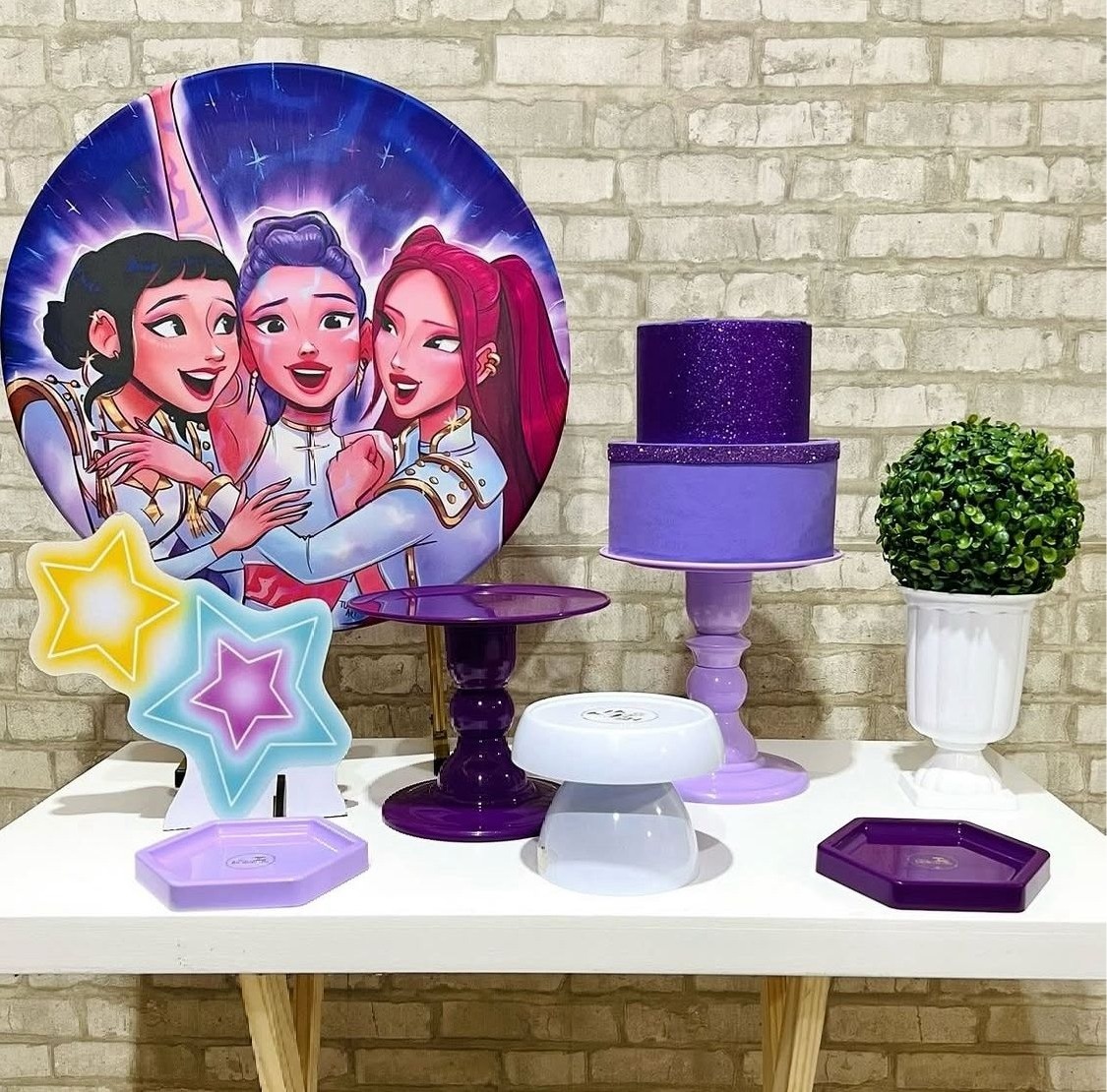 Kit de Mesa - Guerreiras K-Pop I - Léo Borges 