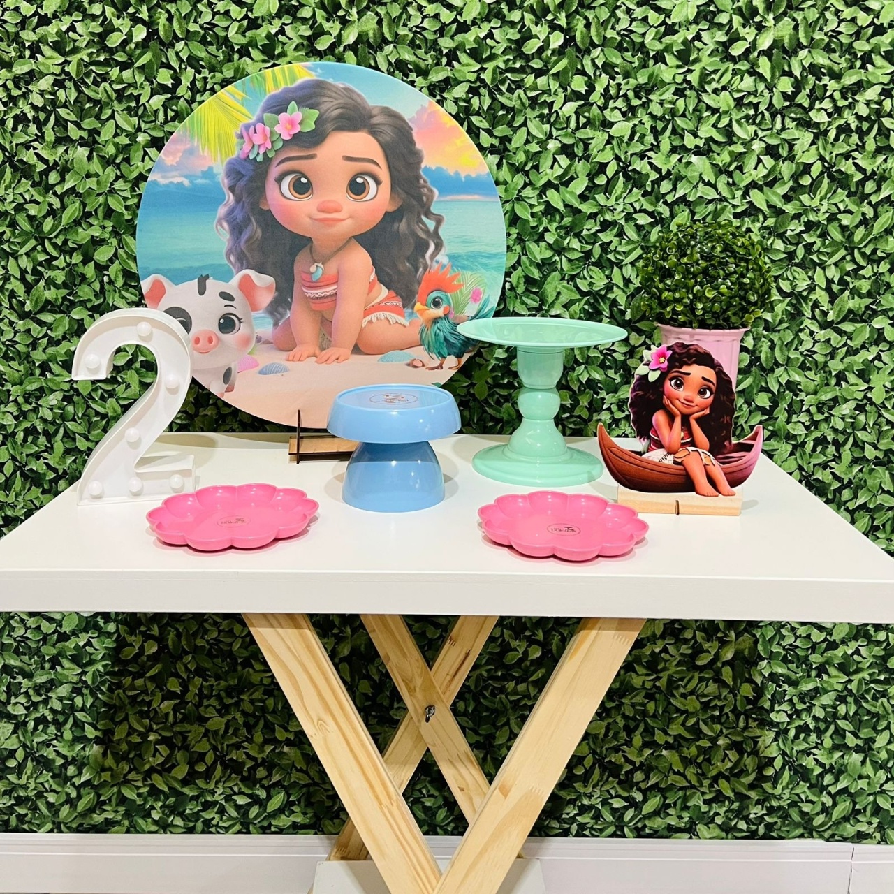 Kit de Mesa - Moana - Léo Borges 