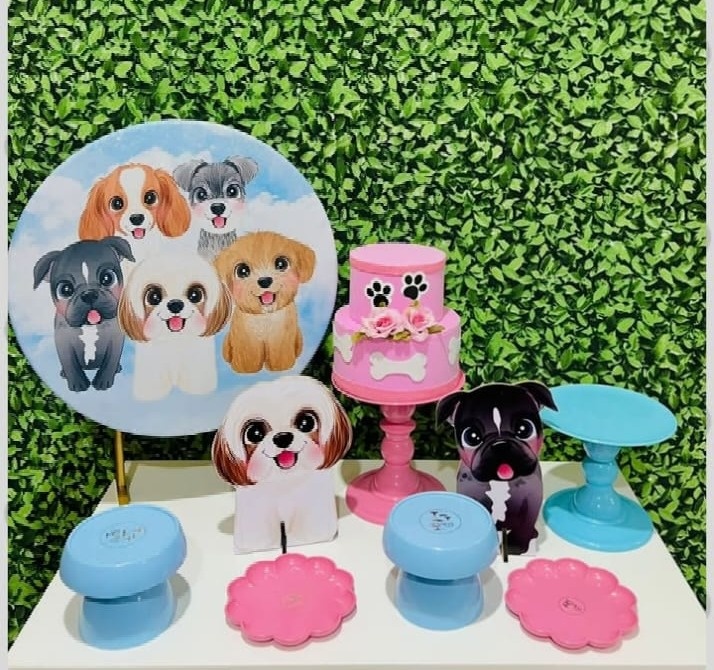 Kit de Mesa - Pets - Léo Borges 