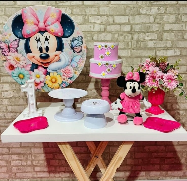 Kit de Mesa - Minnie  - Léo Borges 