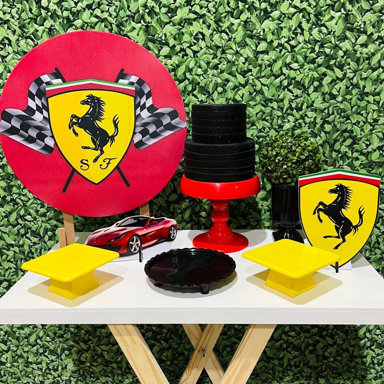 Kit de Mesa - Ferrari - Léo Borges 