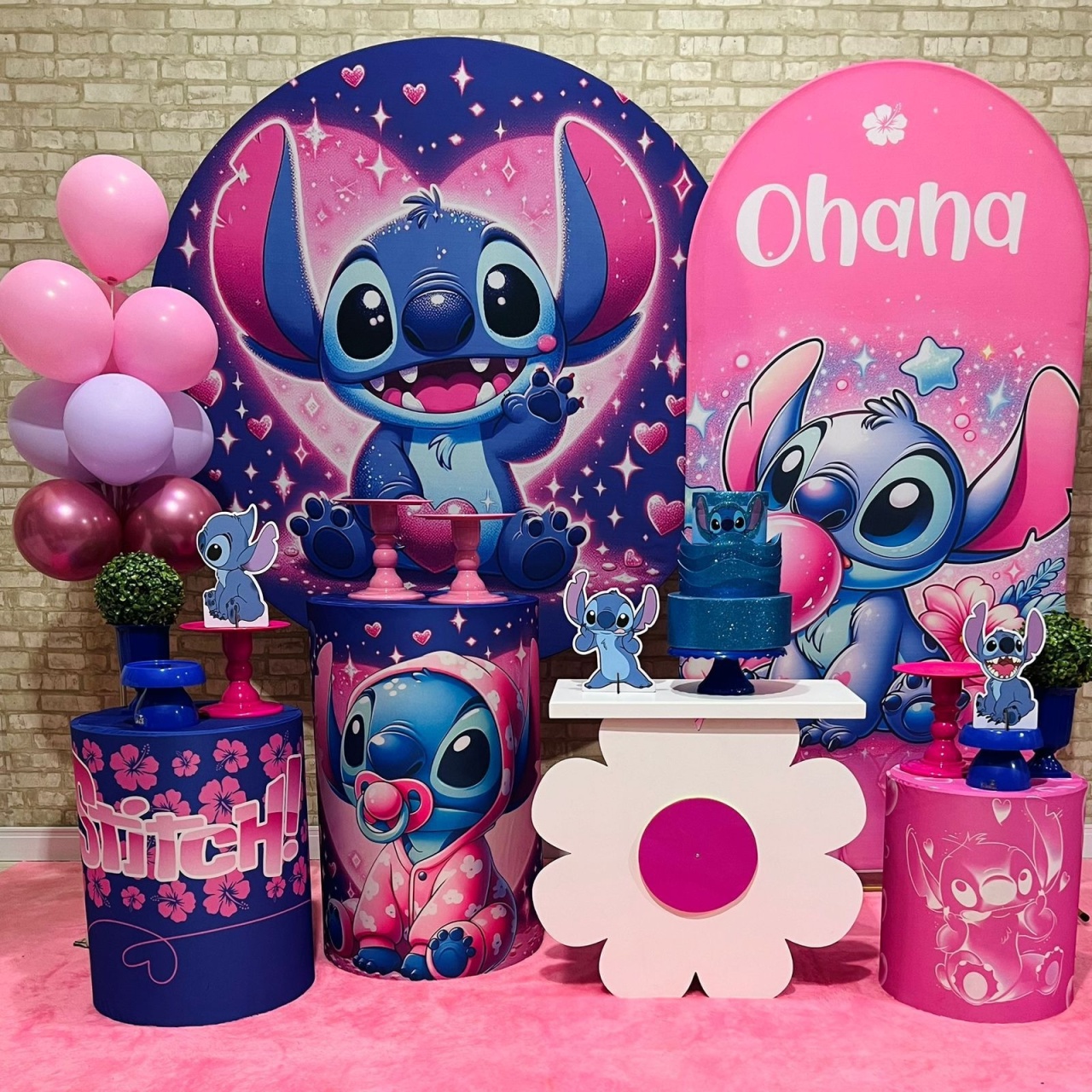 Stitch Rosa  - Léo Borges 