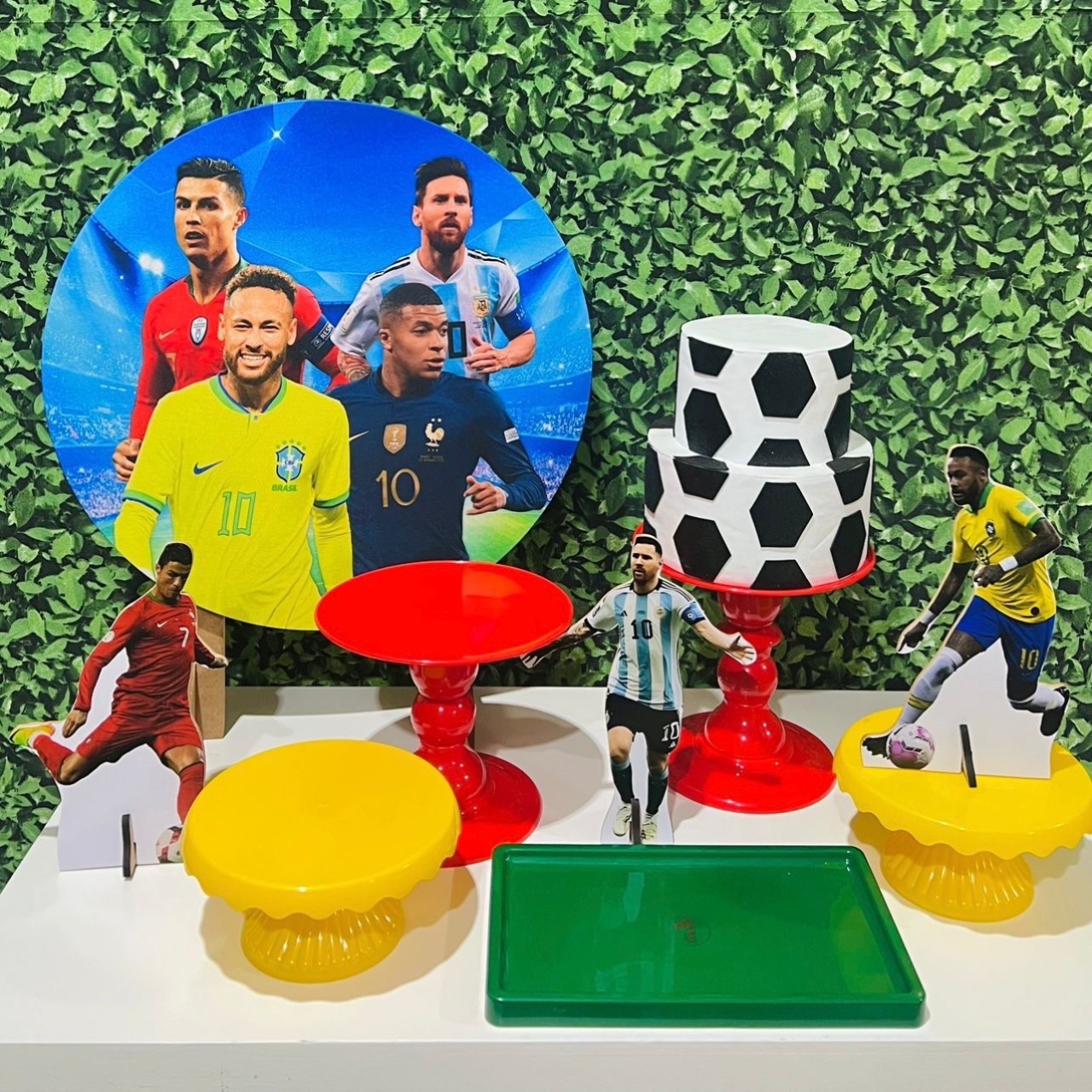 Kit de Mesa - Craques Futebol  - Léo Borges 