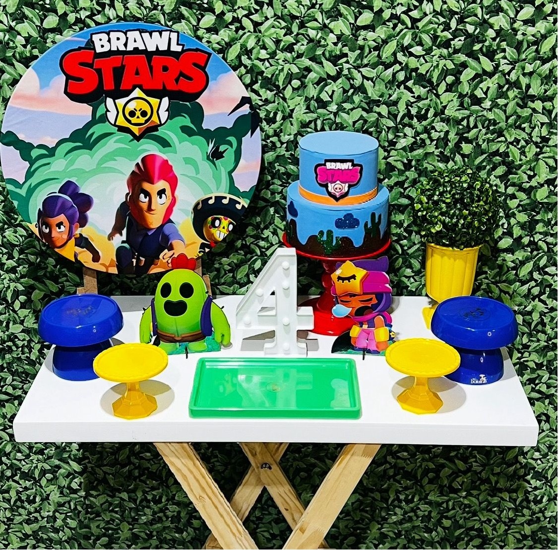 Kit de Mesa - Braw Star - Léo Borges 