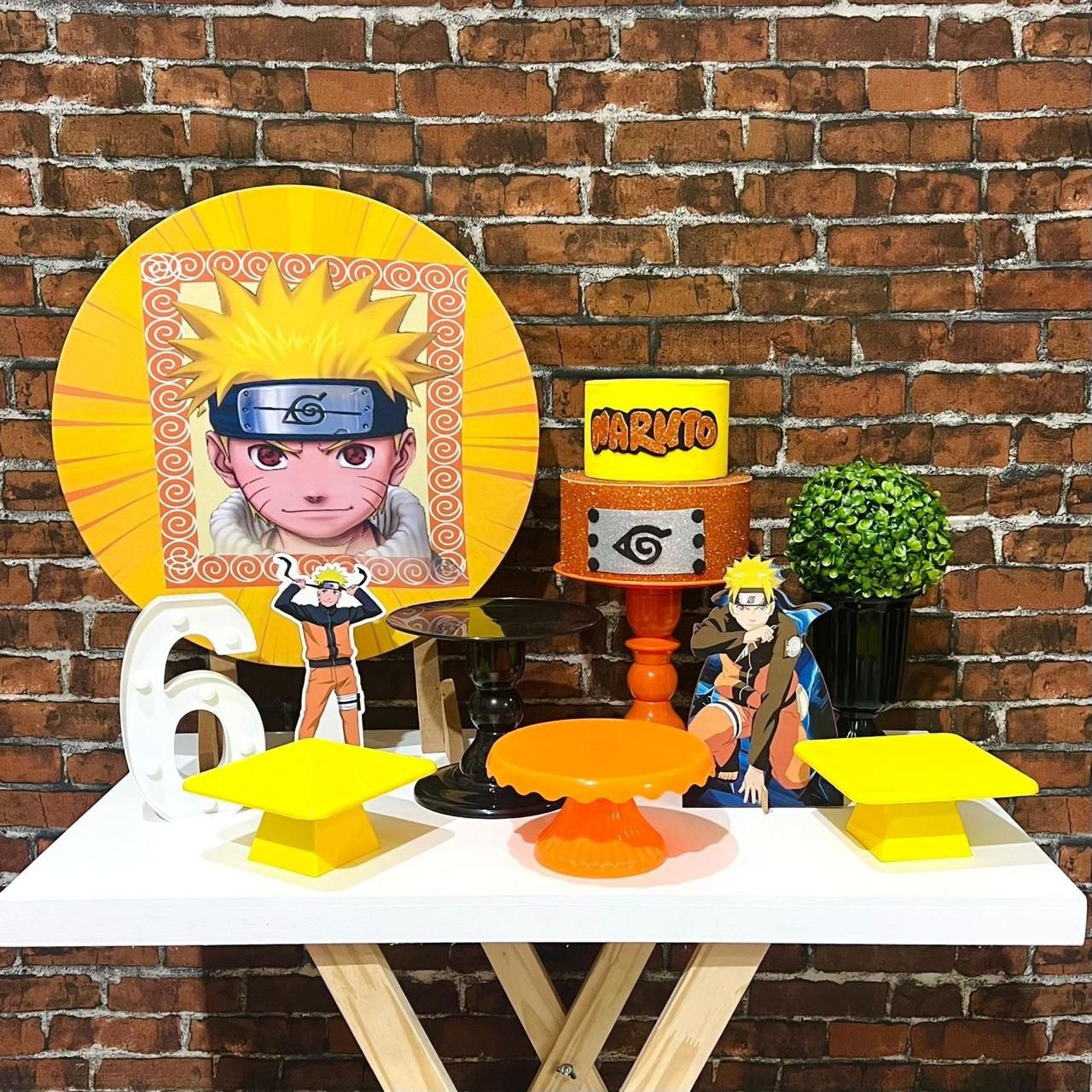 Kit de Mesa - Naruto - Léo Borges 