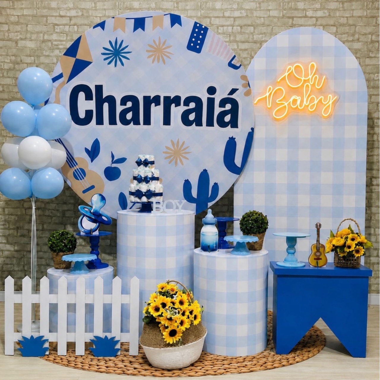 Charraia III Azul - Léo Borges 