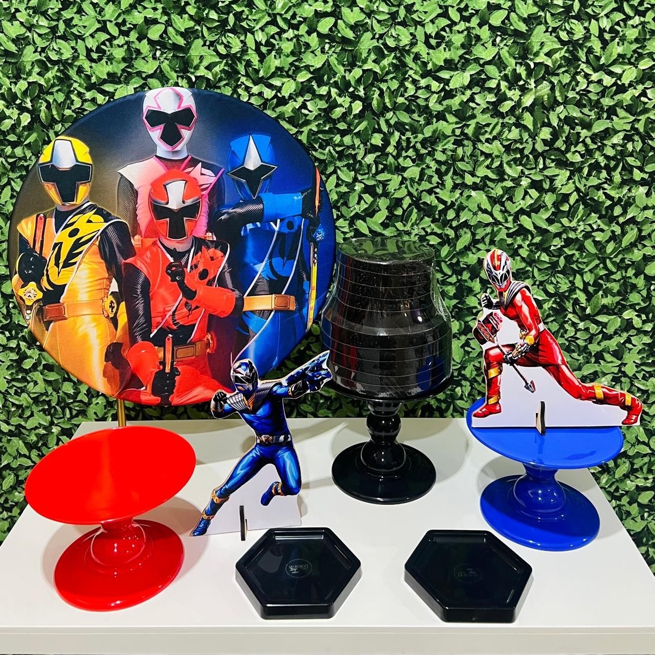 Kit de Mesa - Power Rangers  - Léo Borges 