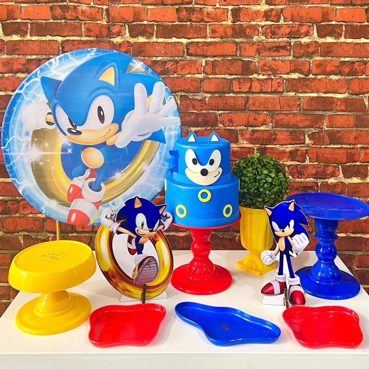 Kit de Mesa - Sonic  - Léo Borges 