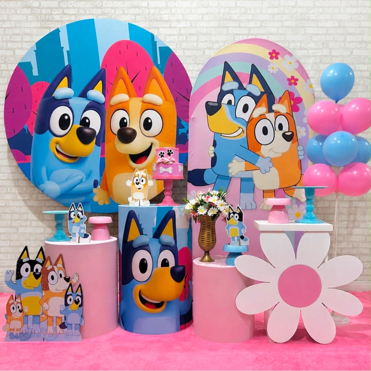 Bluey Rosa 2 Com Romano - Léo Borges 