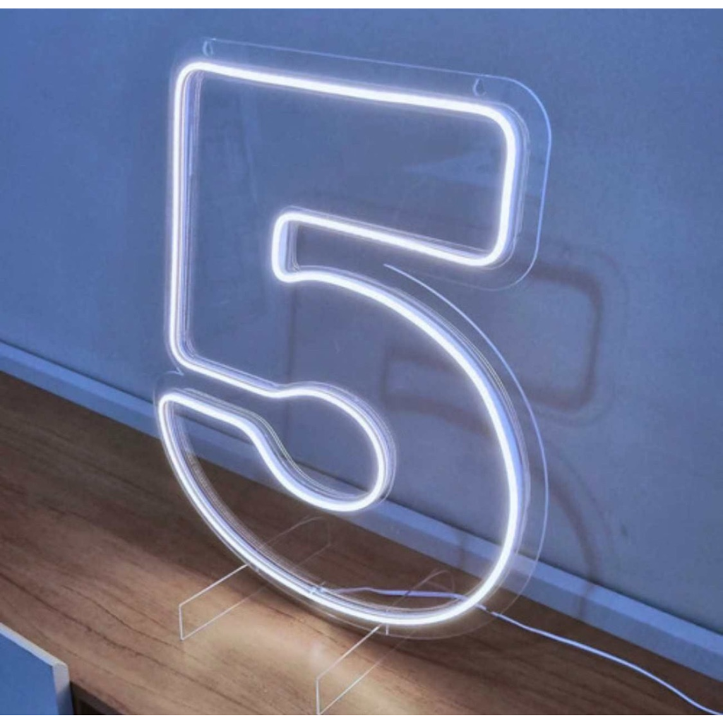 Número de Led 5- 50Cm - Léo Borges 