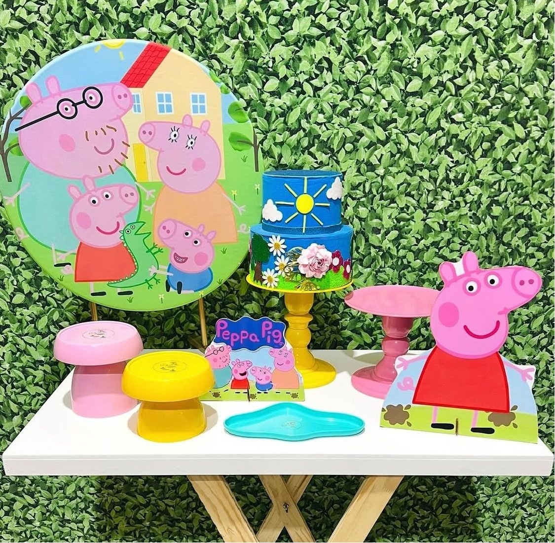 Kit de Mesa - Peppa Pig - Léo Borges 