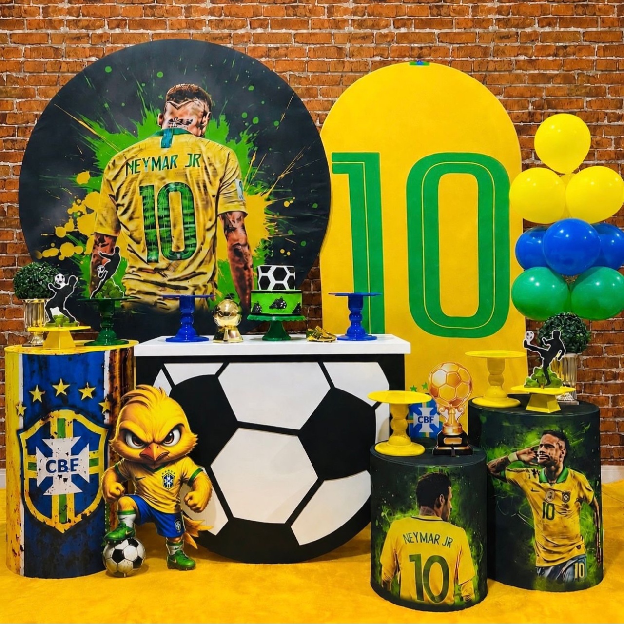 Neymar / Mesa Bola G Romano Brasil - Léo Borges 