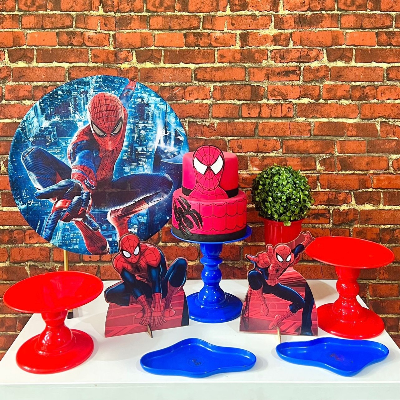 Kit de Mesa - Homem Aranha - Léo Borges 