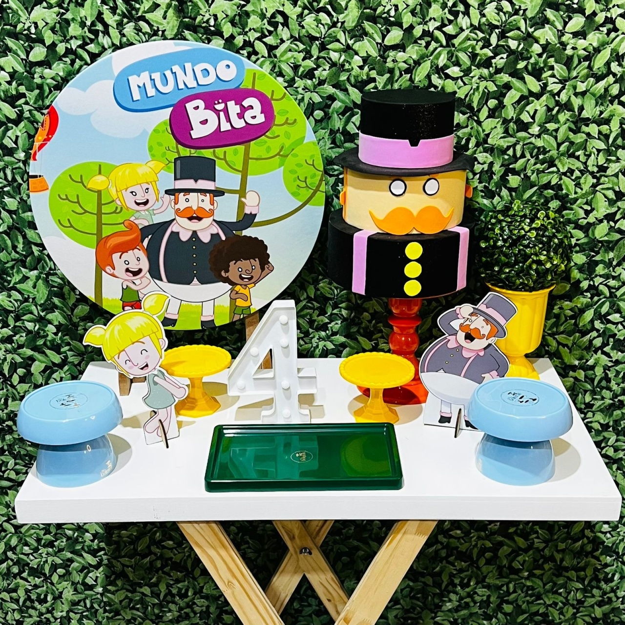 Kit de Mesa - Mundo Bita - Léo Borges 