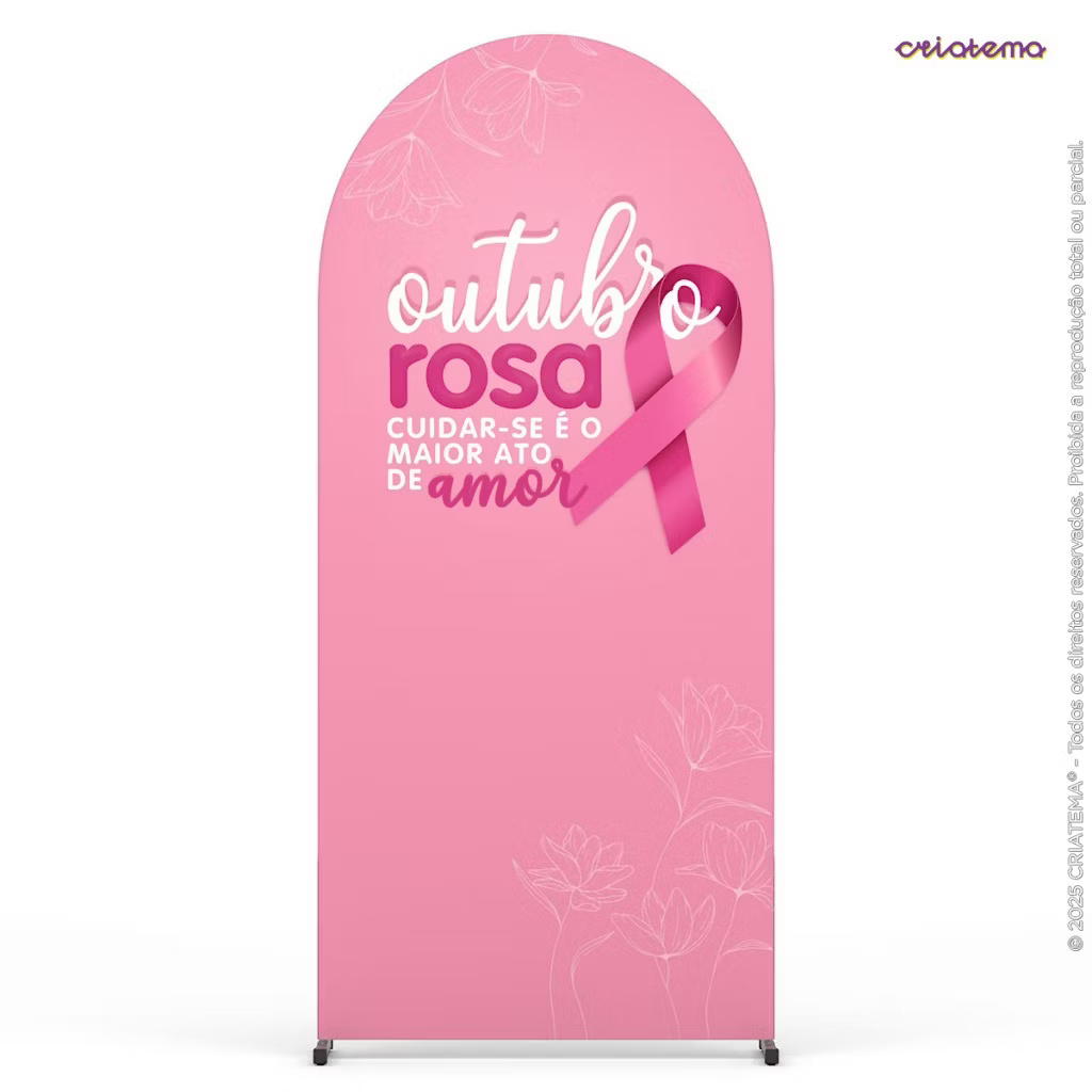 Outubro Rosa Capa Romano - Gê Locação 