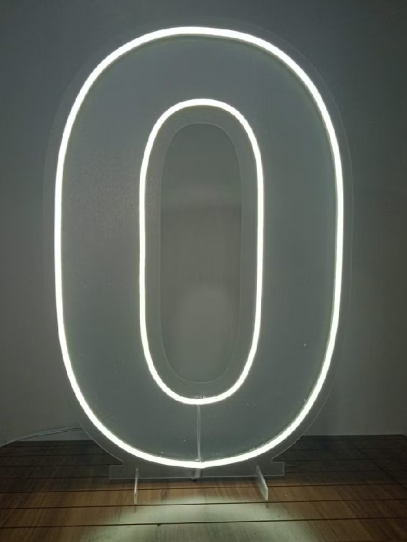 Led Número 0 - Gê Locação 