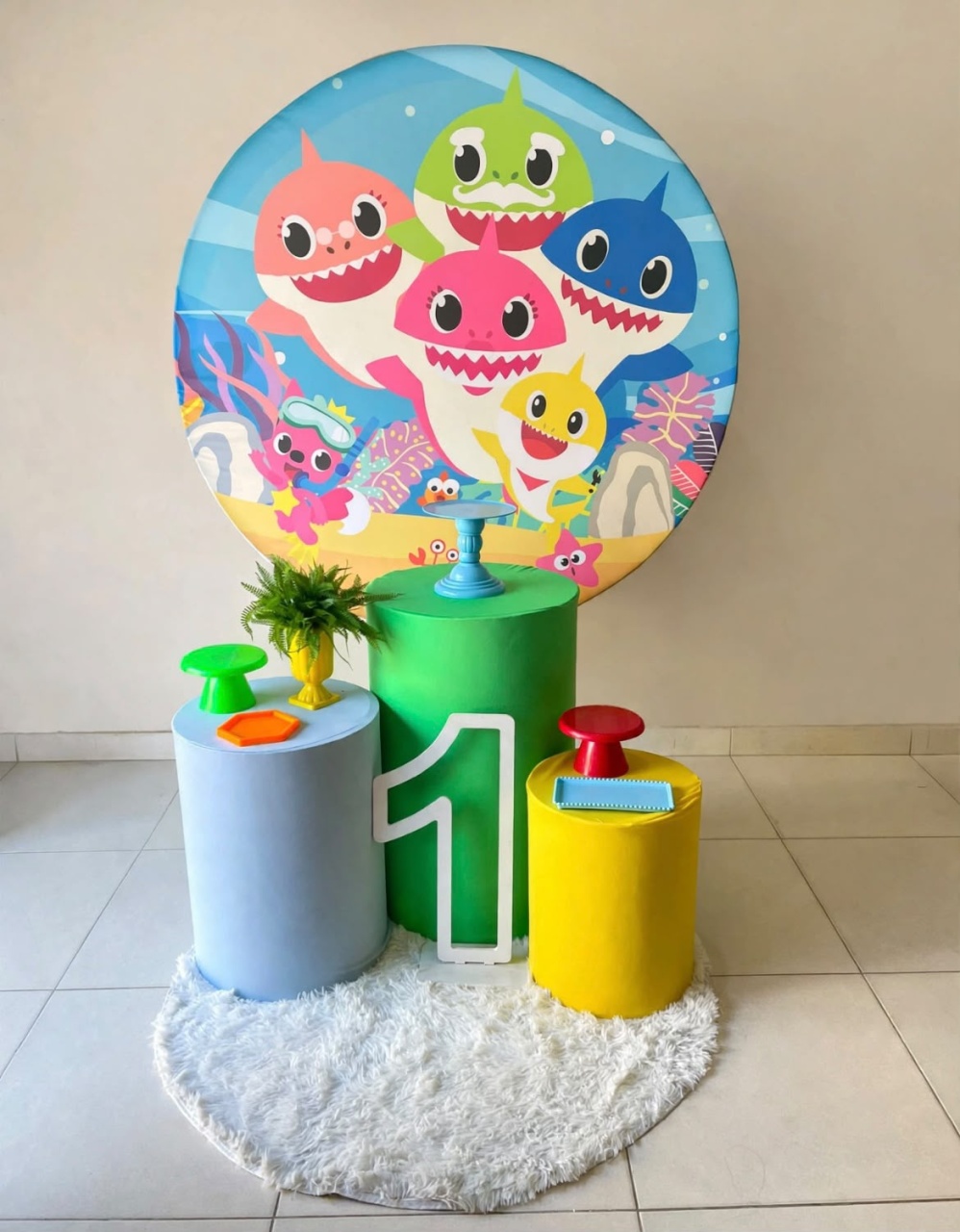 Baby Shark Kit Básico - Gê Locação 