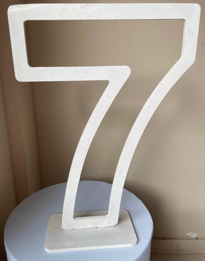 Número Mdf 7 - Gê Locação 