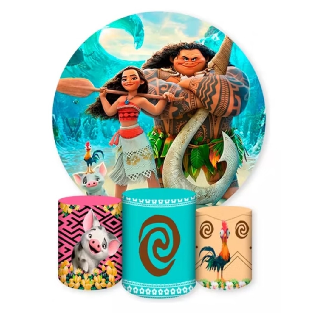 Jogo Capas Moana Adulto - Gê Locação 