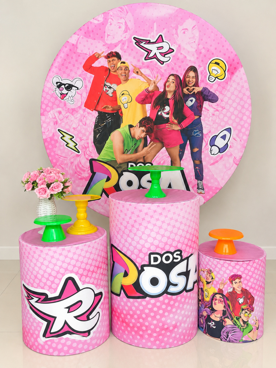 Grupo Rosa Os Elementos - Gê Locação 