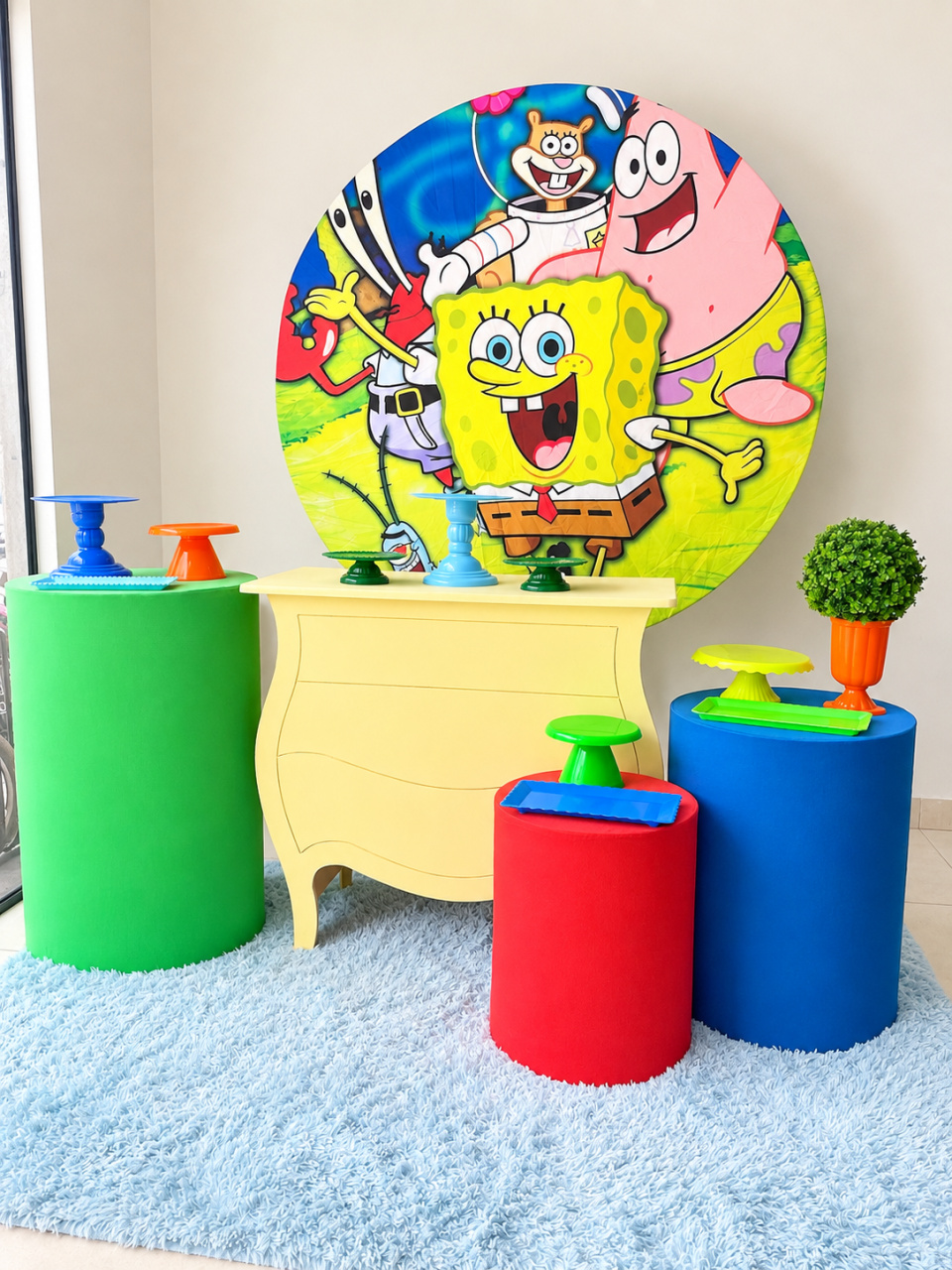 Bob Esponja Kit Médio - Gê Locação 