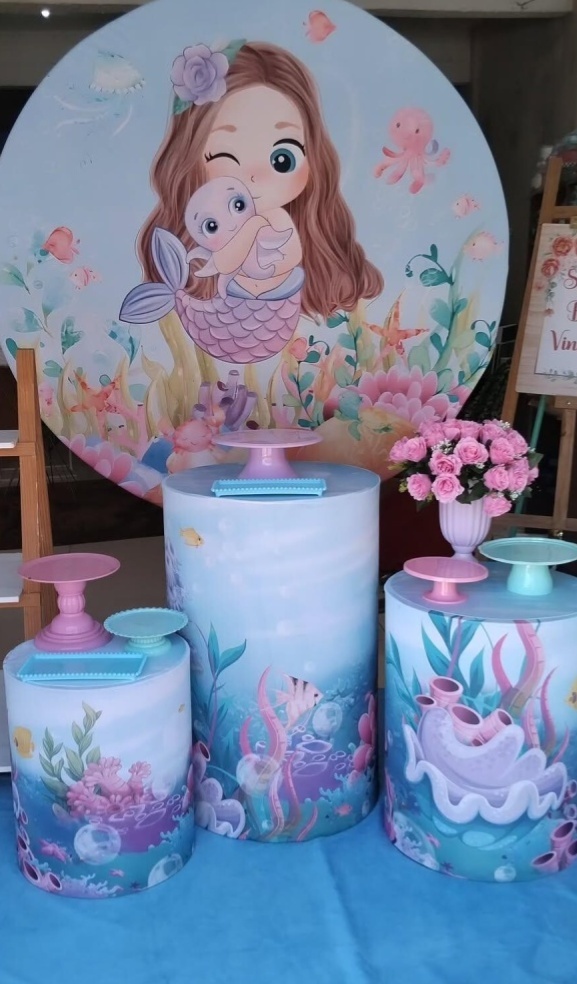 Sereia Cute Kit Básico - Gê Locação 