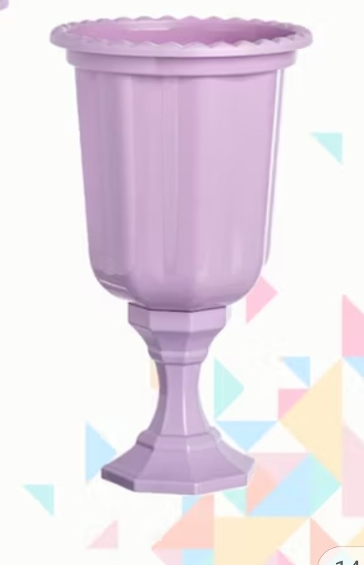 Vaso Plástico Lilás - Gê Locação 