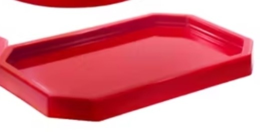 Bandeijas Doces Vermelha Sexavada - Gê Locação 
