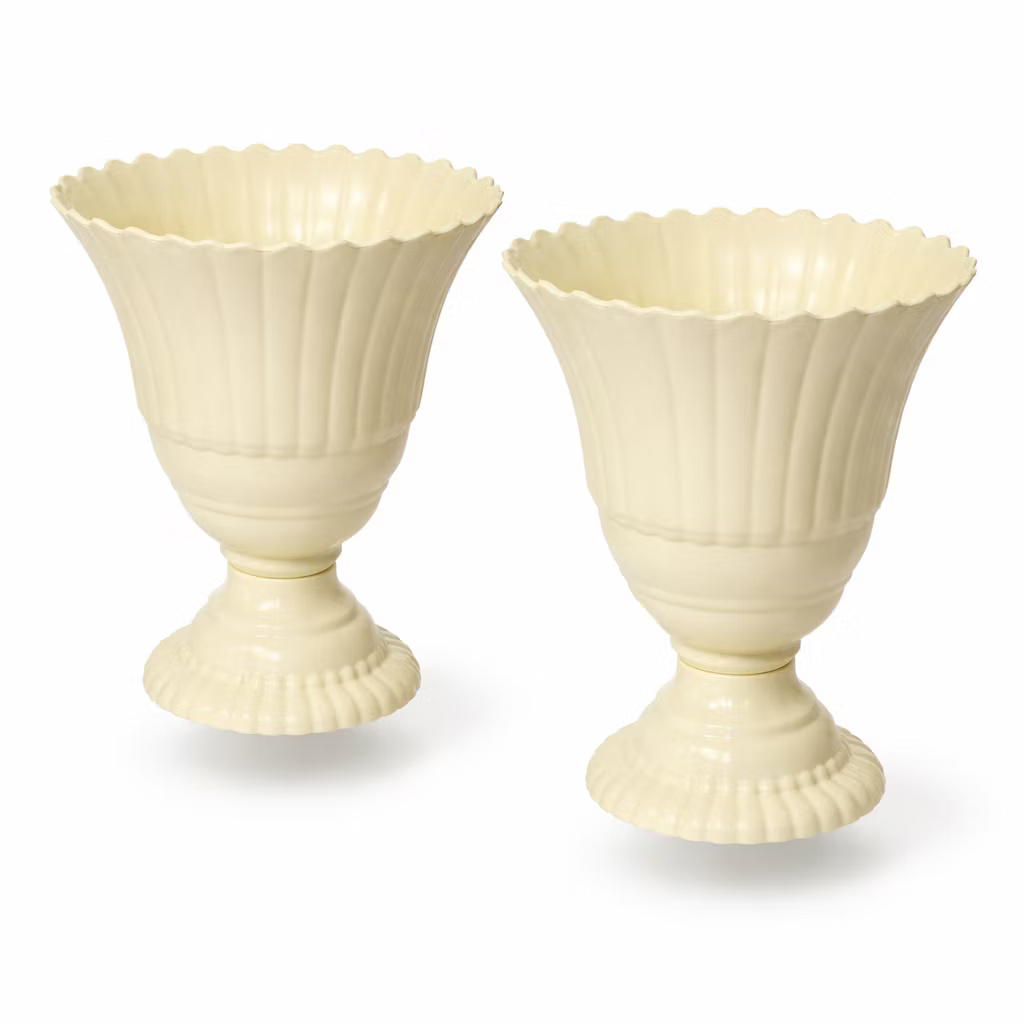 Vaso Real Plástico Amarelo Unidade - Gê Locação 
