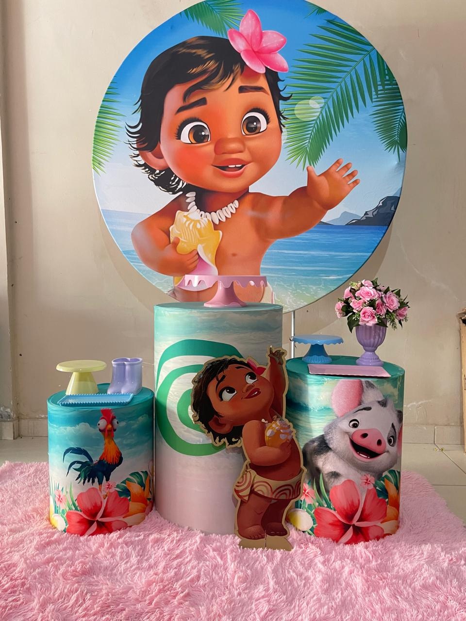 Moana Baby Kit Básico - Gê Locação 