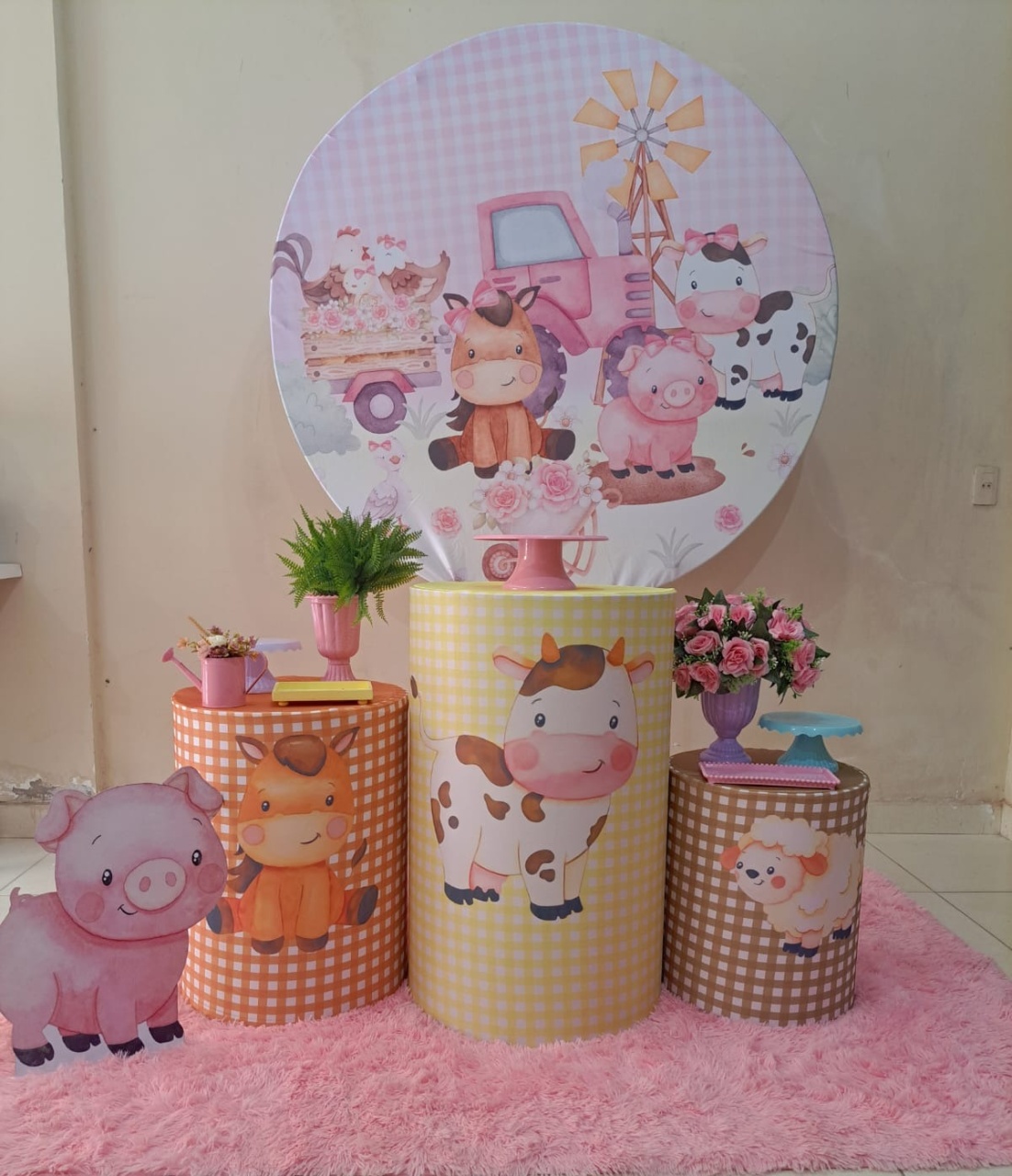 Fazendinha Menina Kit Básico - Gê Locação 