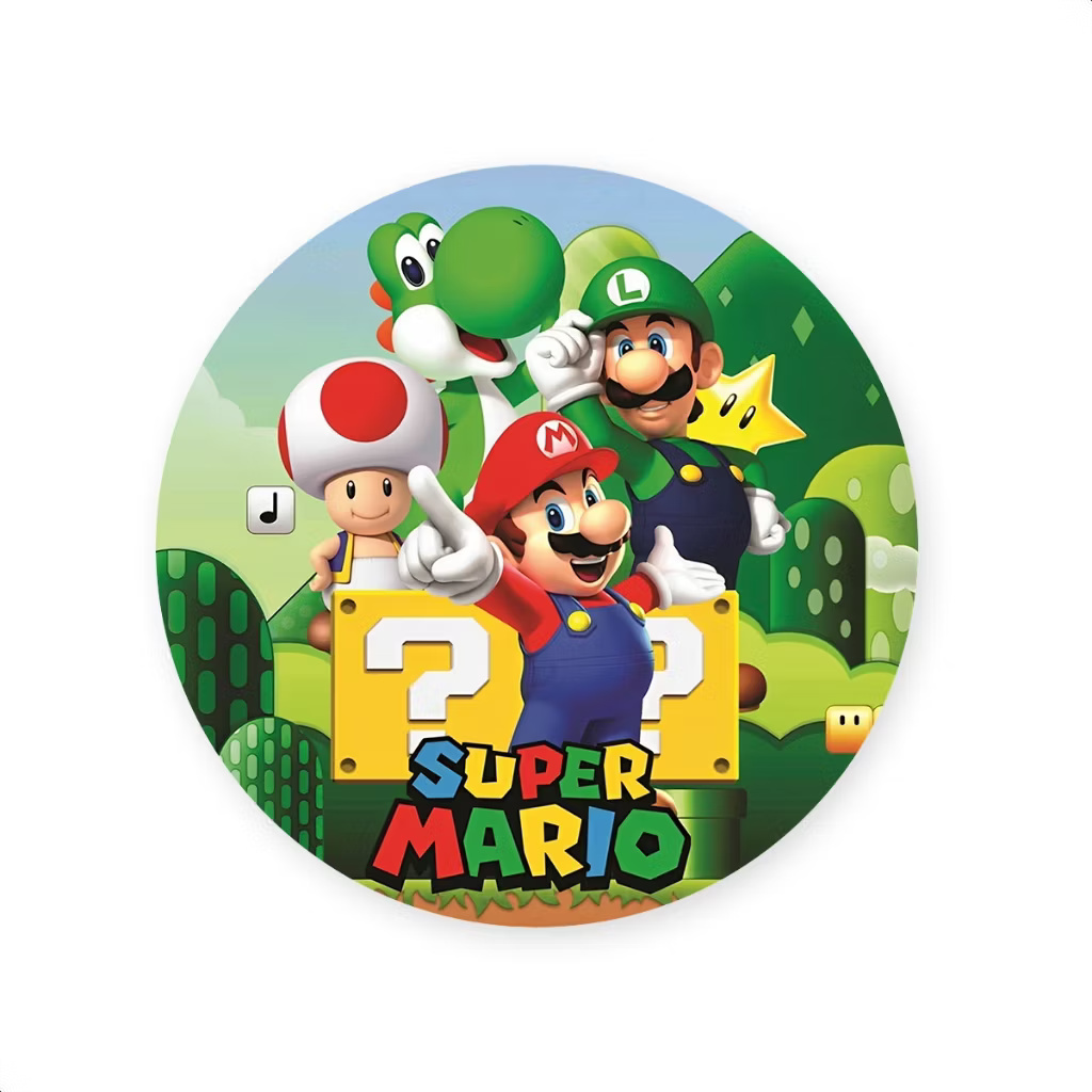 Super Mário Capa Circular - Gê Locação 