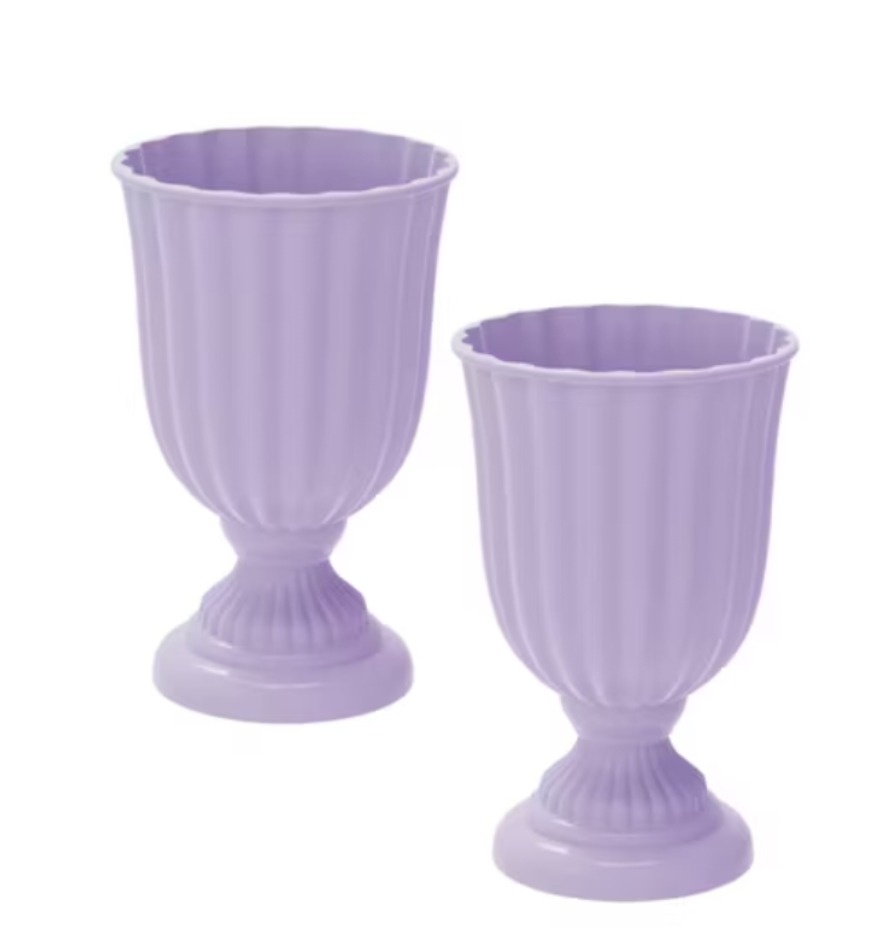 Vaso Dubai Lilás Dupla - Gê Locação 