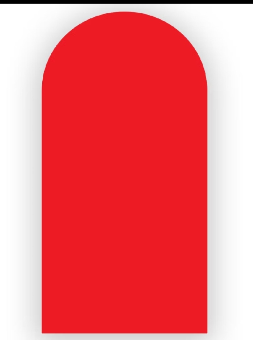 Capa Painel Romano Vermelho - Gê Locação 