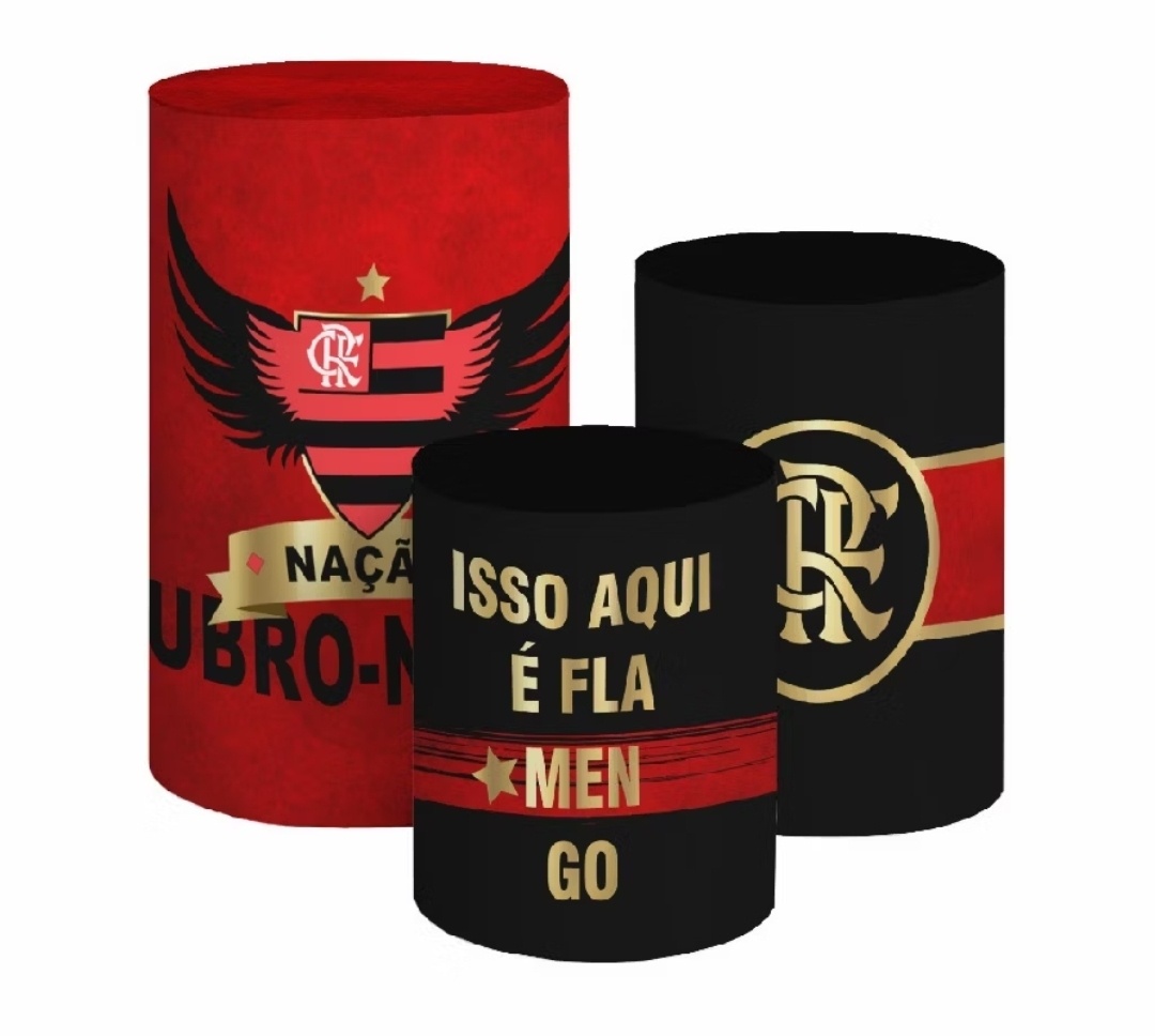 Flamengo Capas Cilindros - Gê Locação 