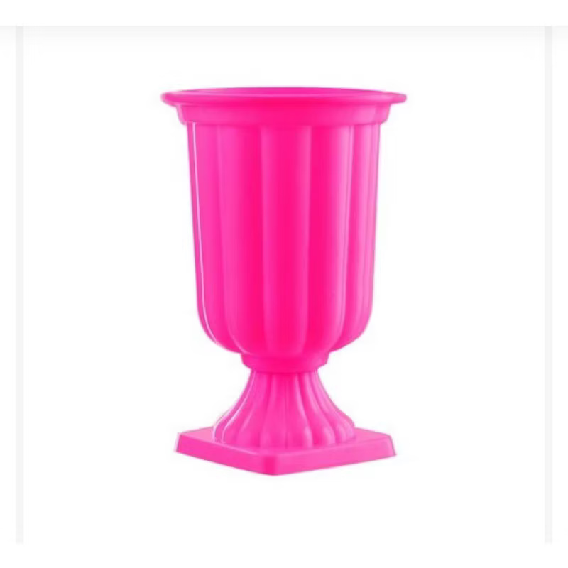 Vaso Plástico Rosa Pink - Gê Locação 