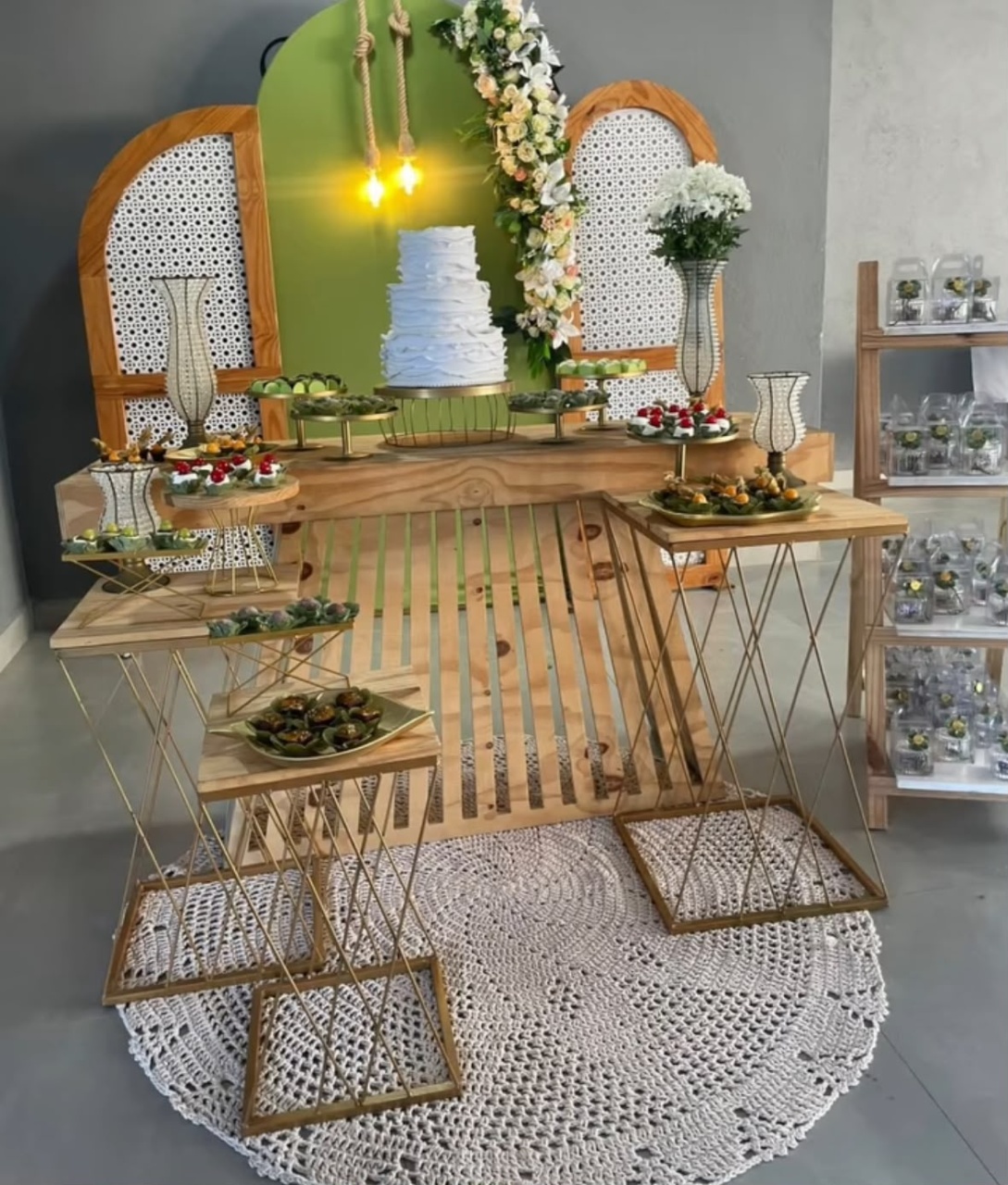 Verde Oliva Casamento/Noivado - Gê Locação 