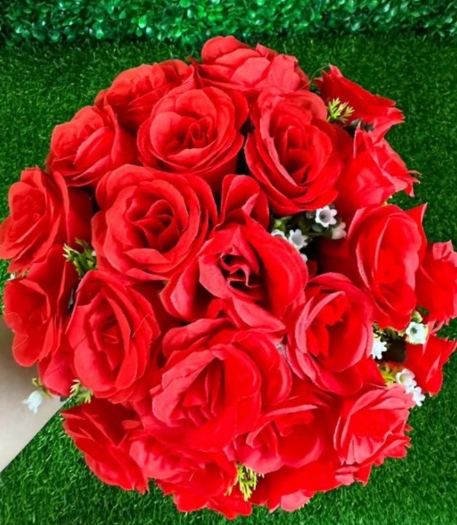Flores Artificial Vermelhas - Gê Locação 