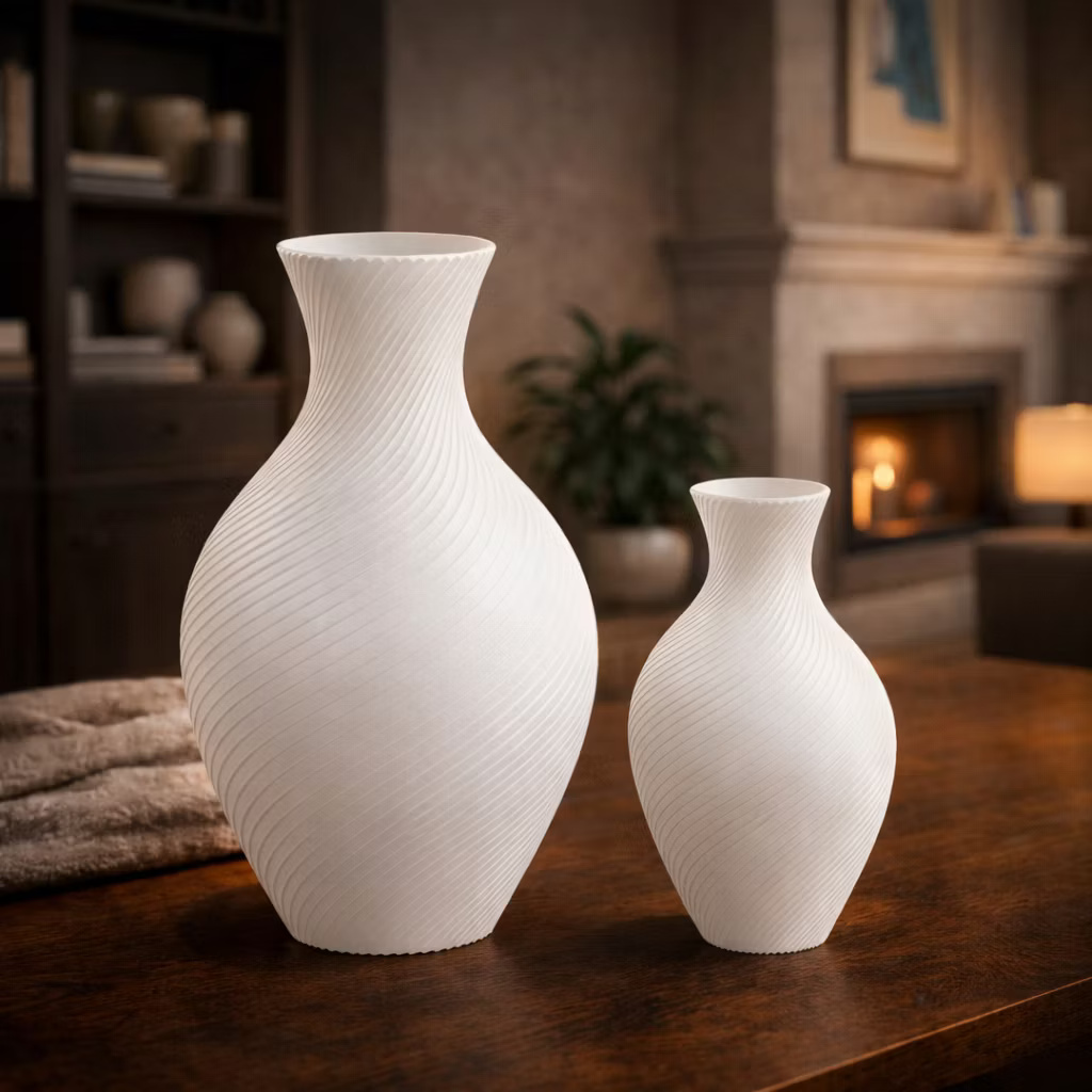 Vaso Decorativo Branco Unidade - Gê Locação 