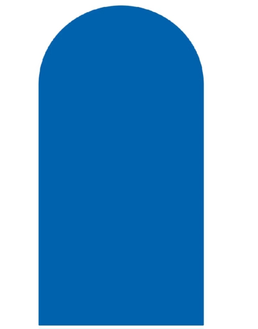 Capa Paine Romano L Azul Celeste - Gê Locação 