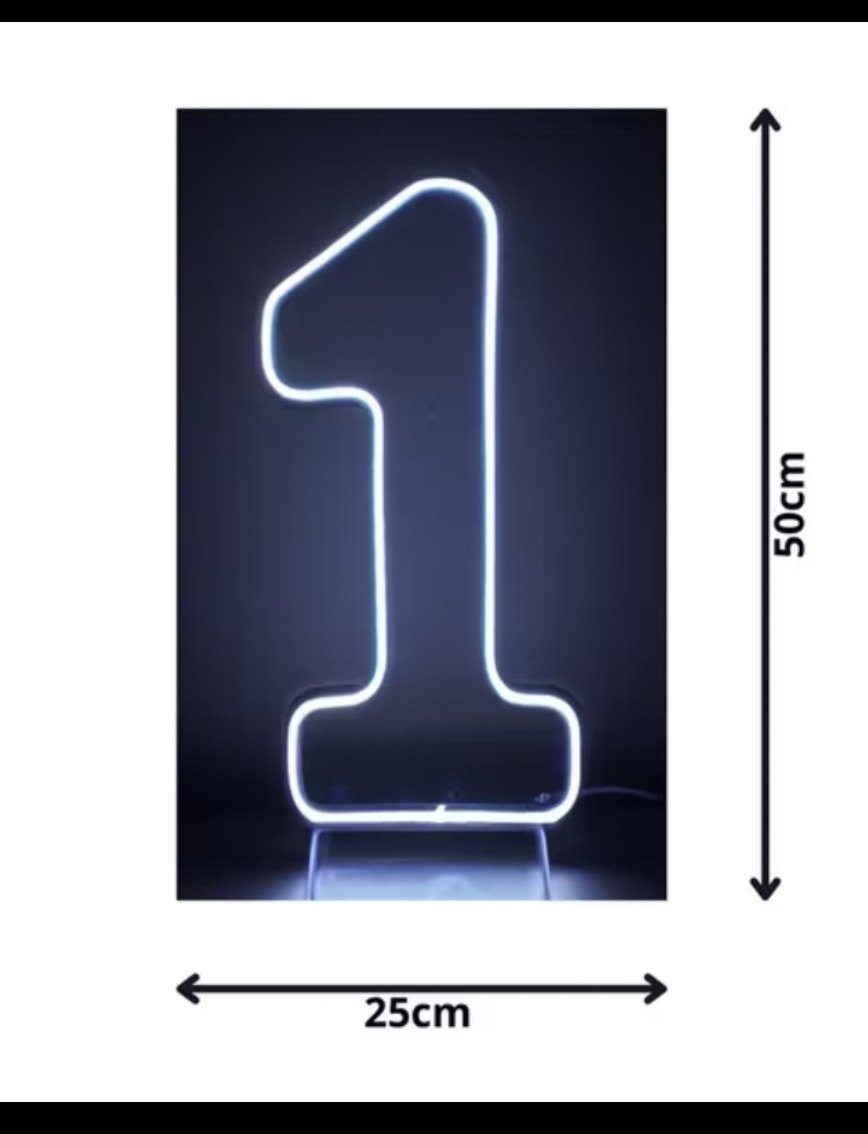 Número Led 1 - Gê Locação 