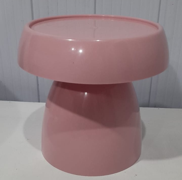 Boleira Acrílica Rosê - Atelier Fernànda Ferreira